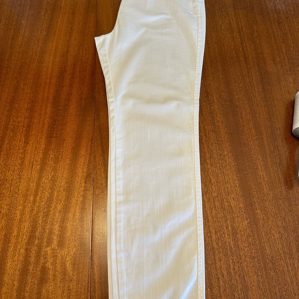 Olsen Mona Slim White Pant